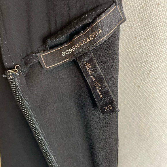 BCBGMaxAzria Black Party Dress Finley XS - Picture 9 of 14